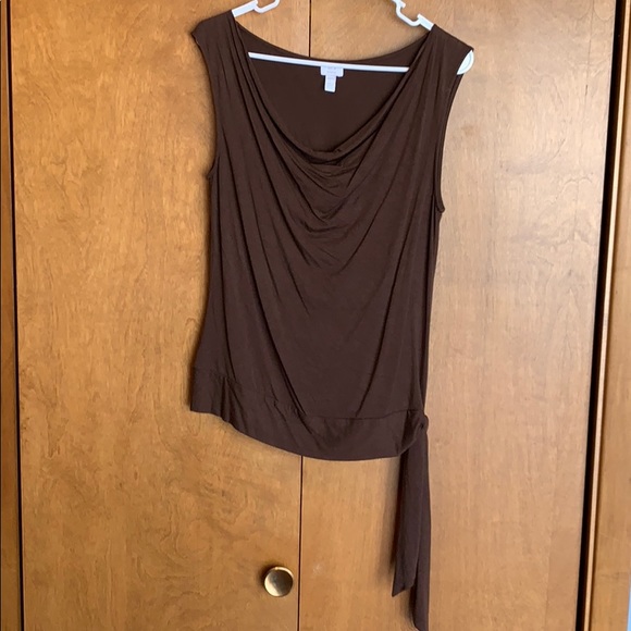 Apt. 9 Tops - GUC women’s brown no sleeve top - size L